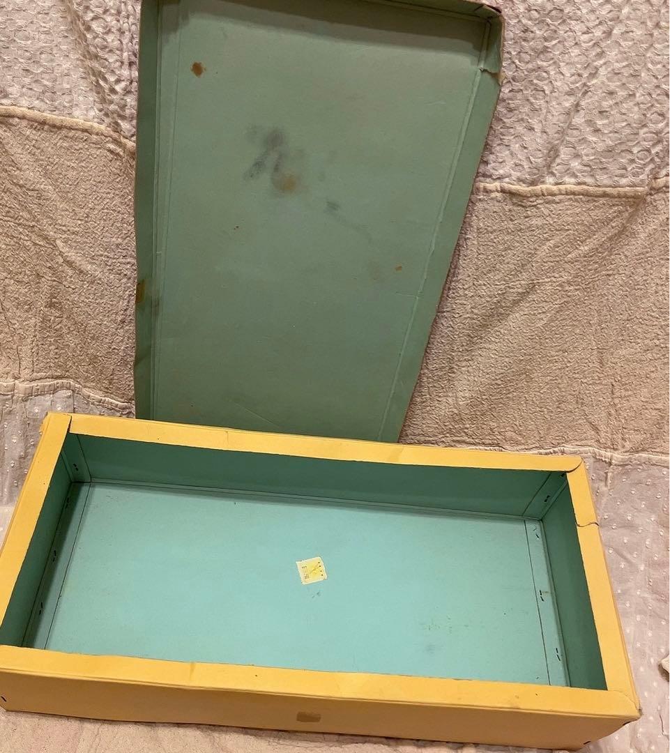 箱付き　当時物　昭和レトロ　ぬいぐるみ　くま　人形　テディベア　レトロ