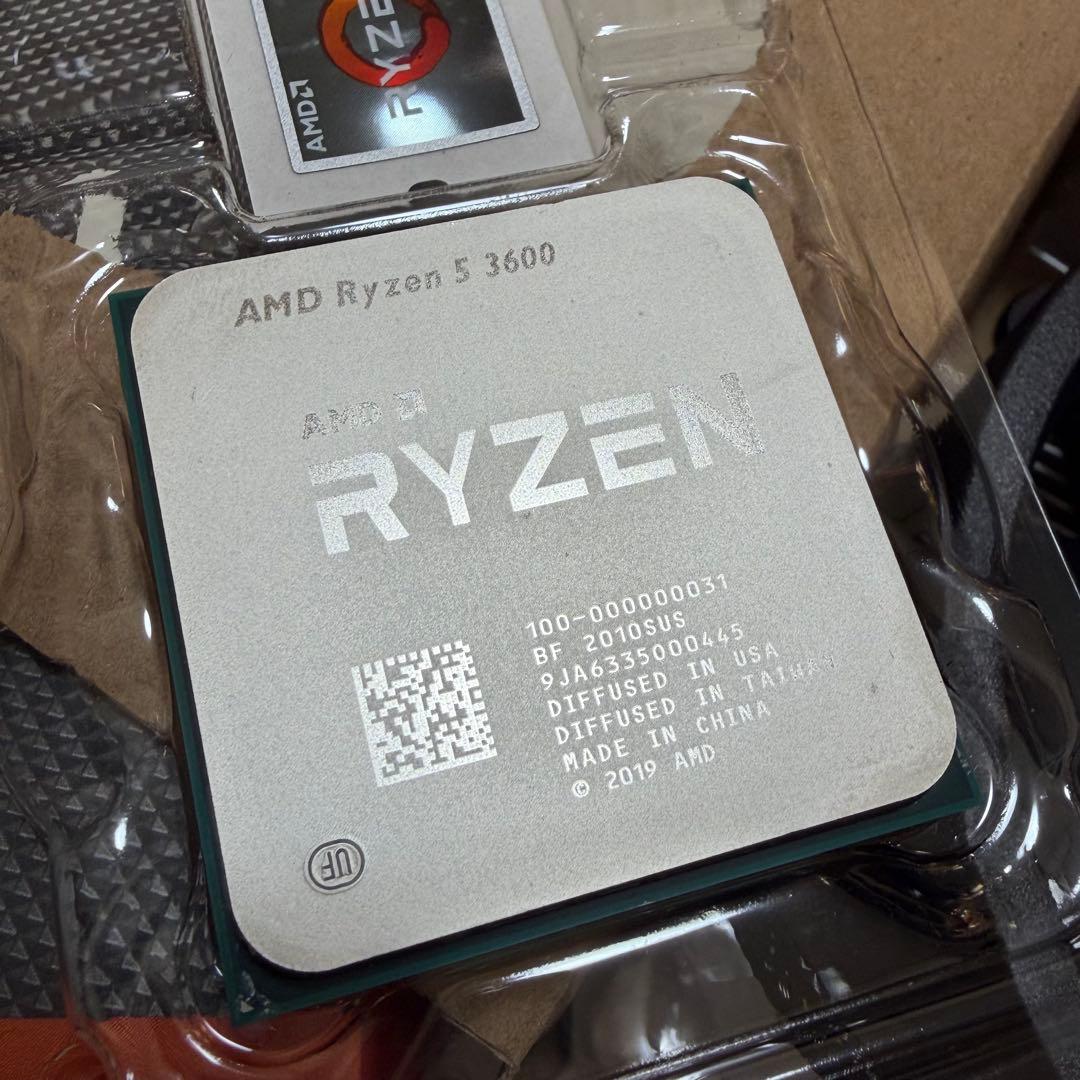 AMD Ryzen 5 3600 CPUクーラー付き