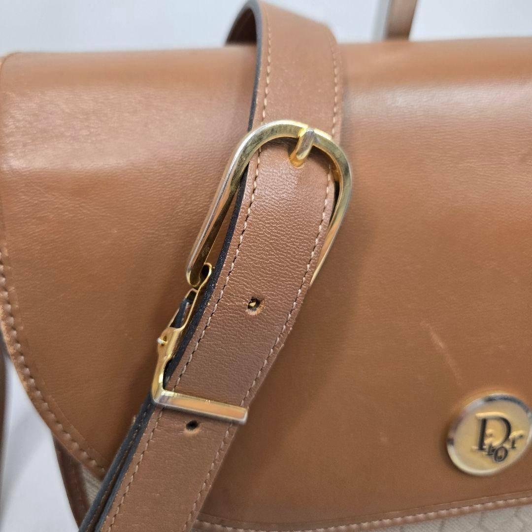 極美品 Christian Dior ショルダーバッグ ハニカムトロッター