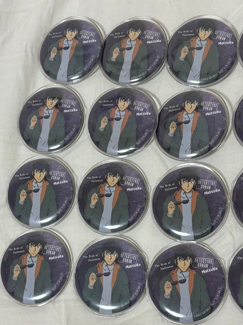 松田陣平 缶バッジ 24個セット 名探偵コナン