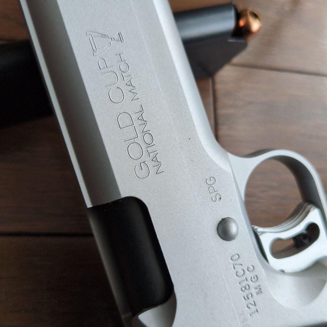 MGC製 コルトガバメント　M1911　ゴールドカップシルバー