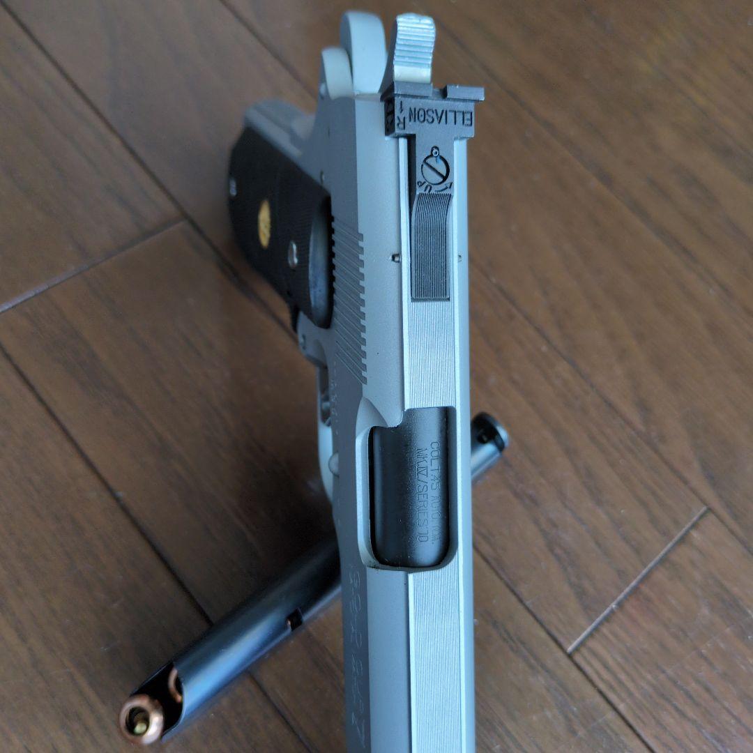 MGC製 コルトガバメント　M1911　ゴールドカップシルバー