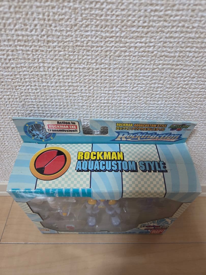 ロックマンエグゼ　ロックマン　アクアカスタムスタイル　フィギュア