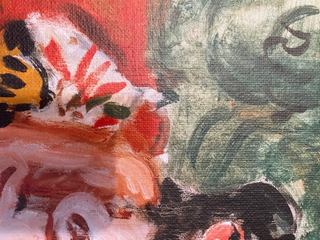 梅原龍三郎　裸婦　肉筆