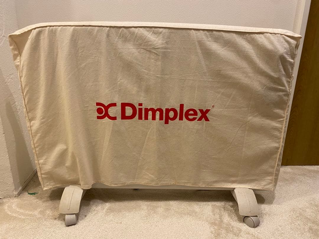 ホワイトオイルヒーター キャスター付き　Dimplex ホワイト　暖房