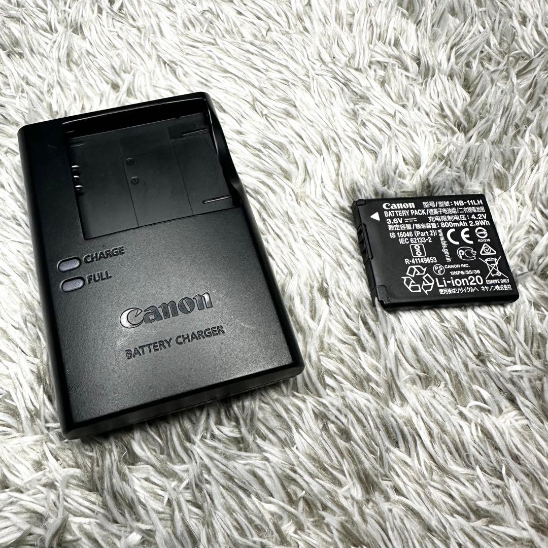 【美品】Canon IXY 650 シルバー コンパクトデジタルカメラ　充電器