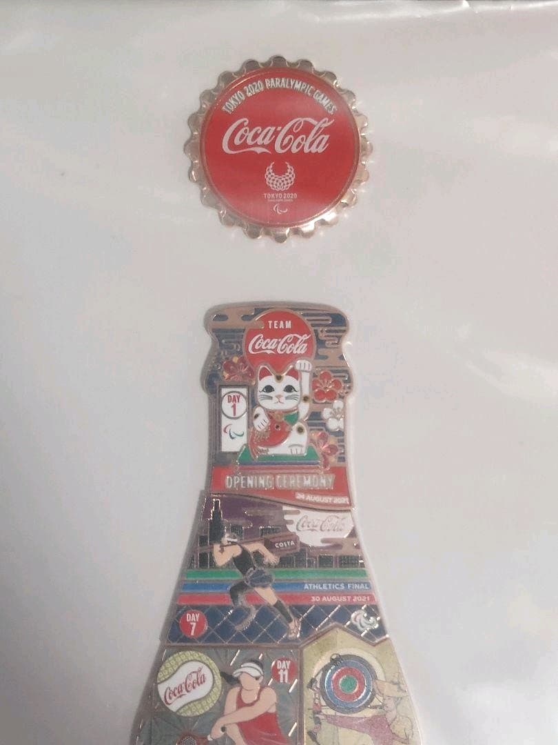 【非売品】コカコーラ 東京2020パラリンピック デイピンコンプリートセット