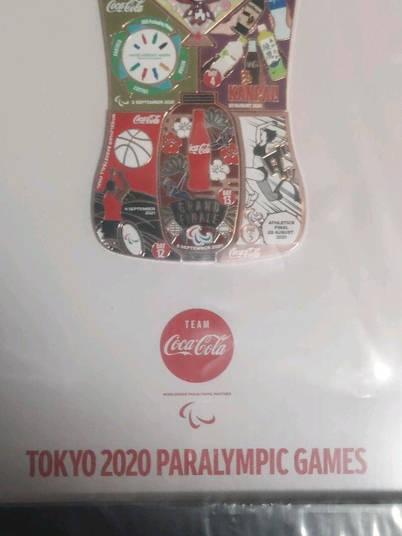 【非売品】コカコーラ 東京2020パラリンピック デイピンコンプリートセット