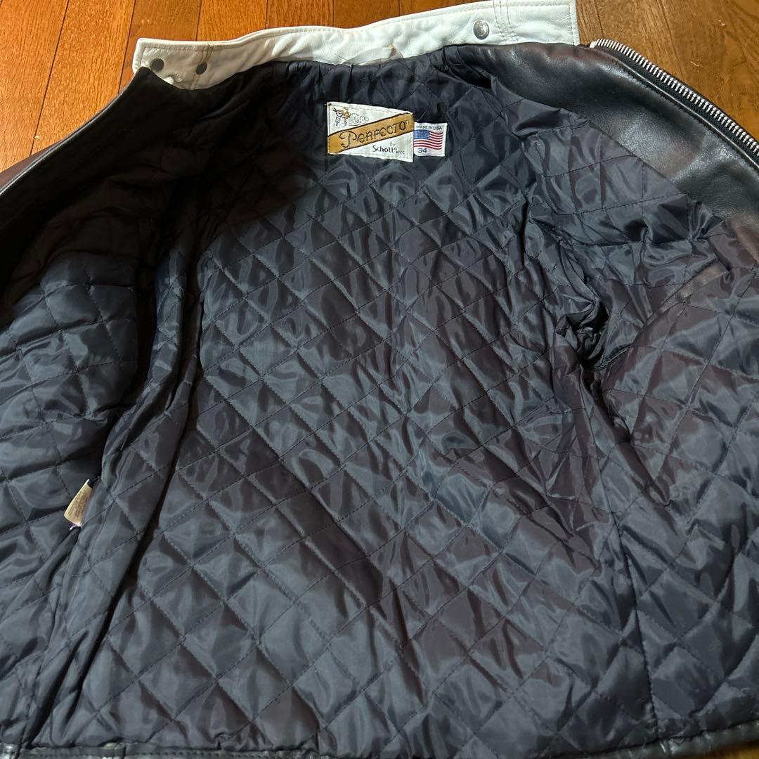 USA製schottレーシングレザーライダース34ショットvansonバンソン