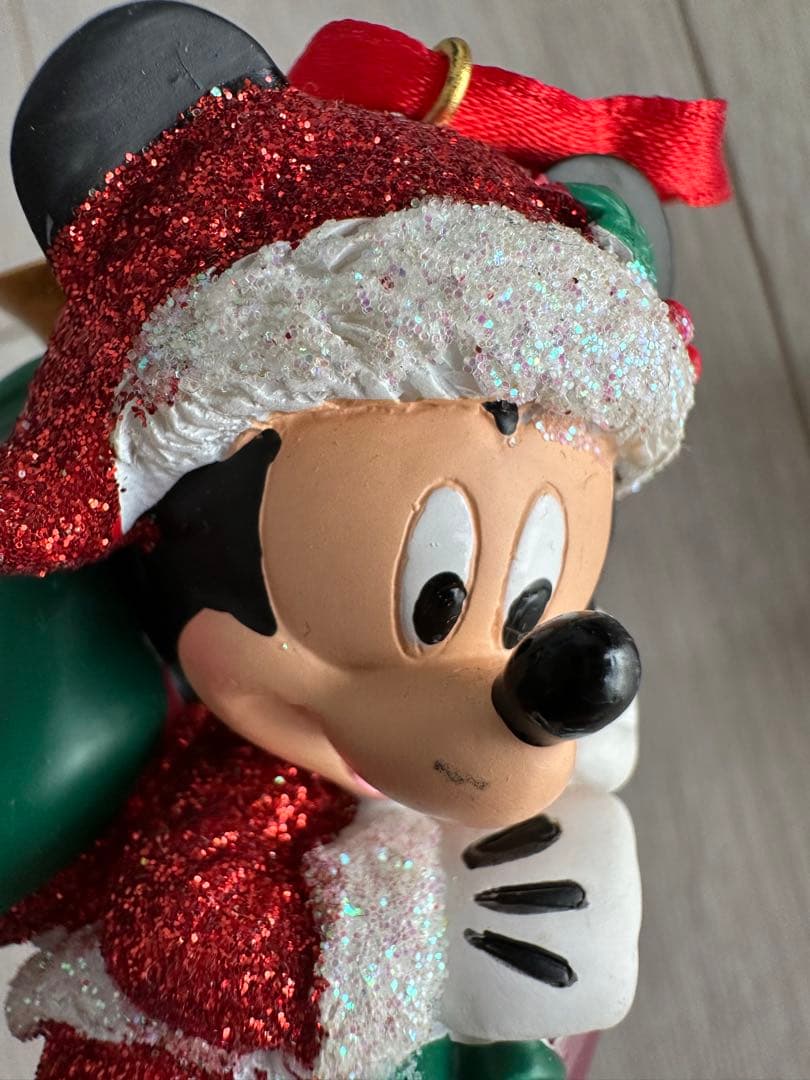 アメリカ購入ディズニー　クリスマス　オーナメント　ミッキーマウス　ダッフィー