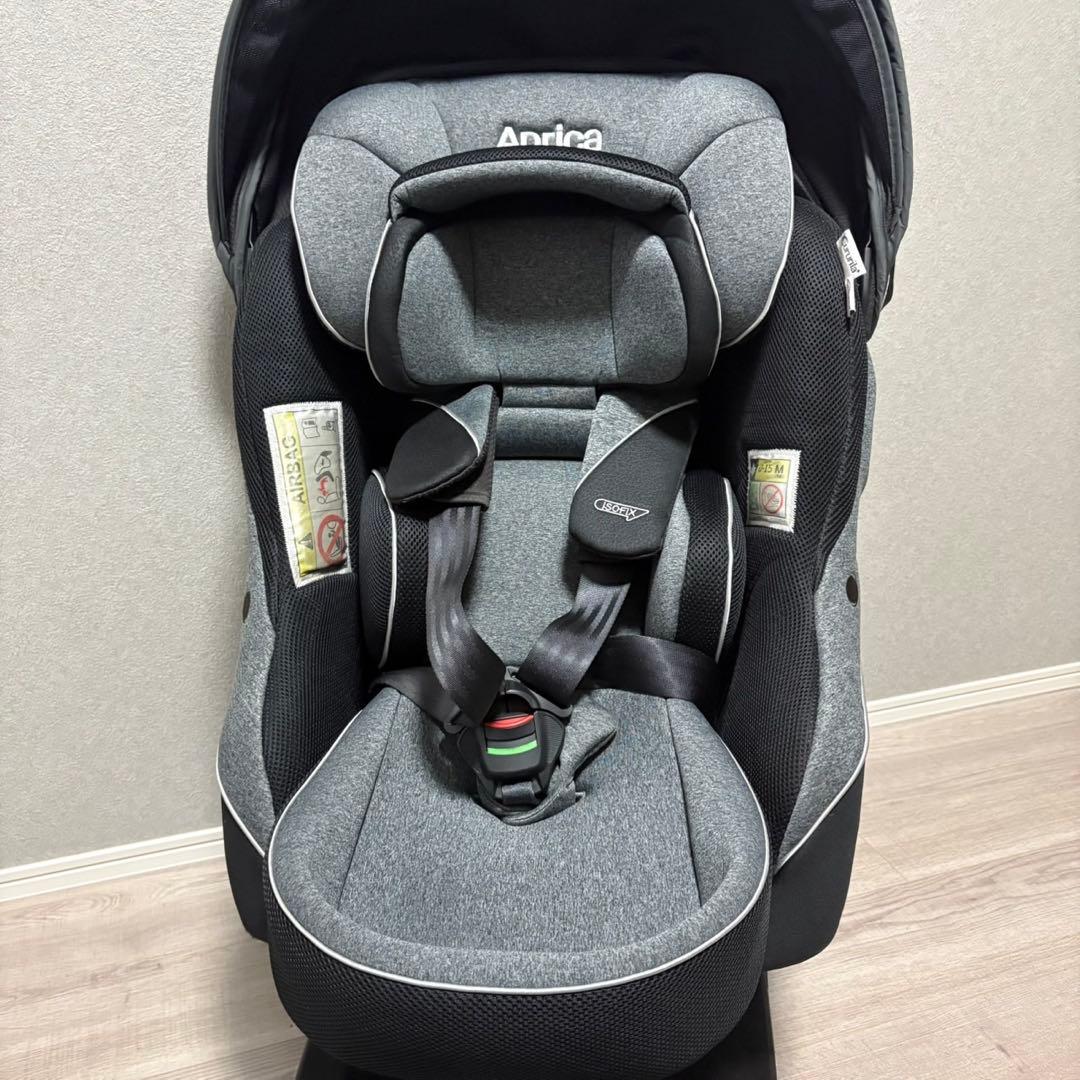 【美品】Aprica クルリラ プラス 360° セーフティAB ブラック