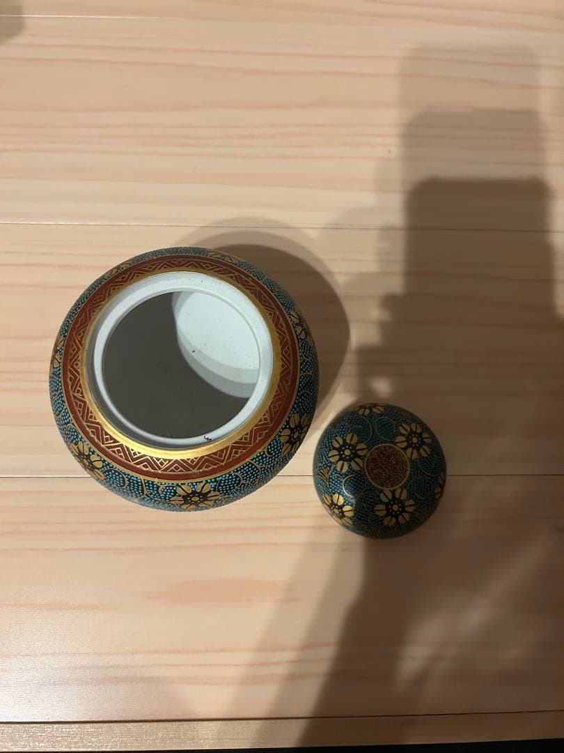 九谷焼　香炉　香合