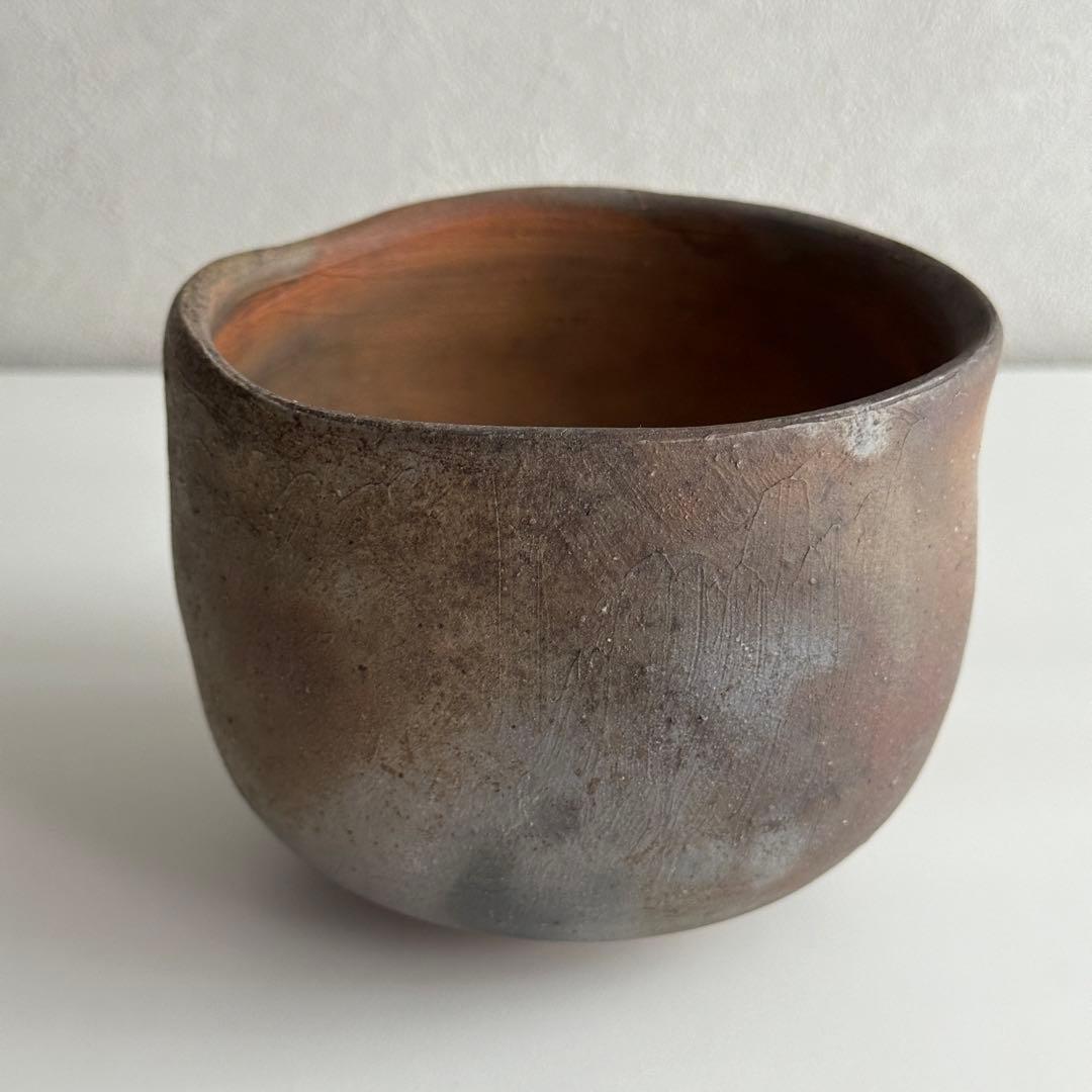 乗松俊行 備前 茶器 窯変 茶碗 共箱