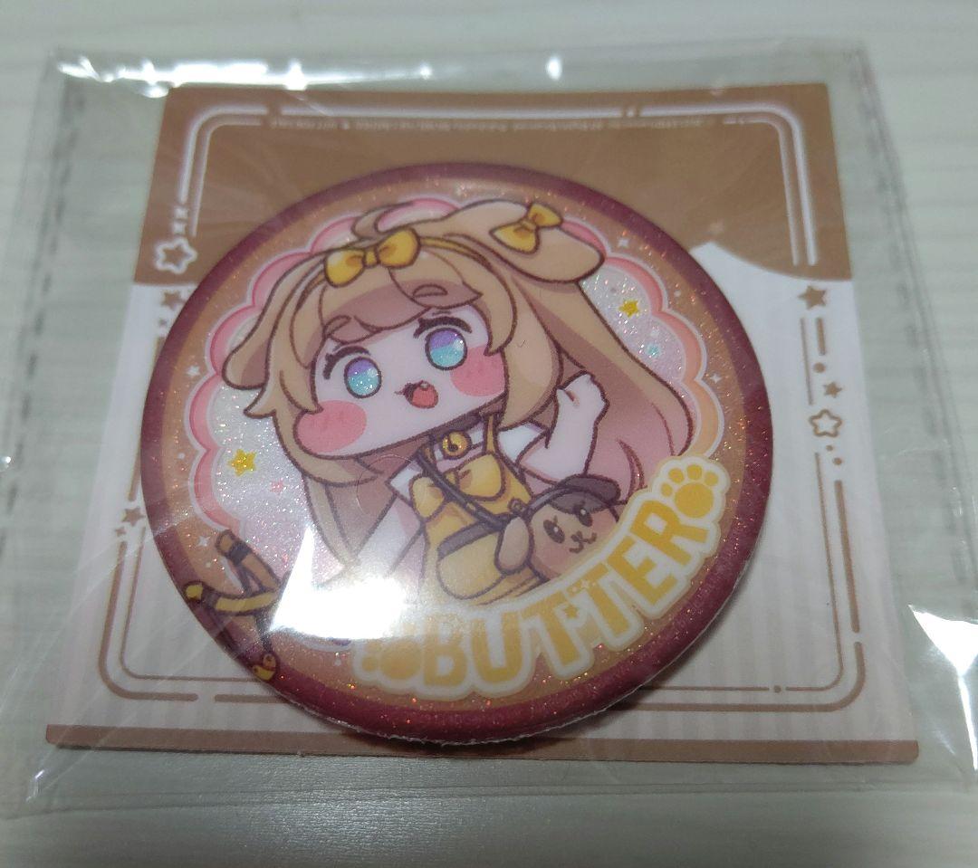 バター エルフィン 缶バッジ トリッカル もちもちほっぺ大作戦 TGS