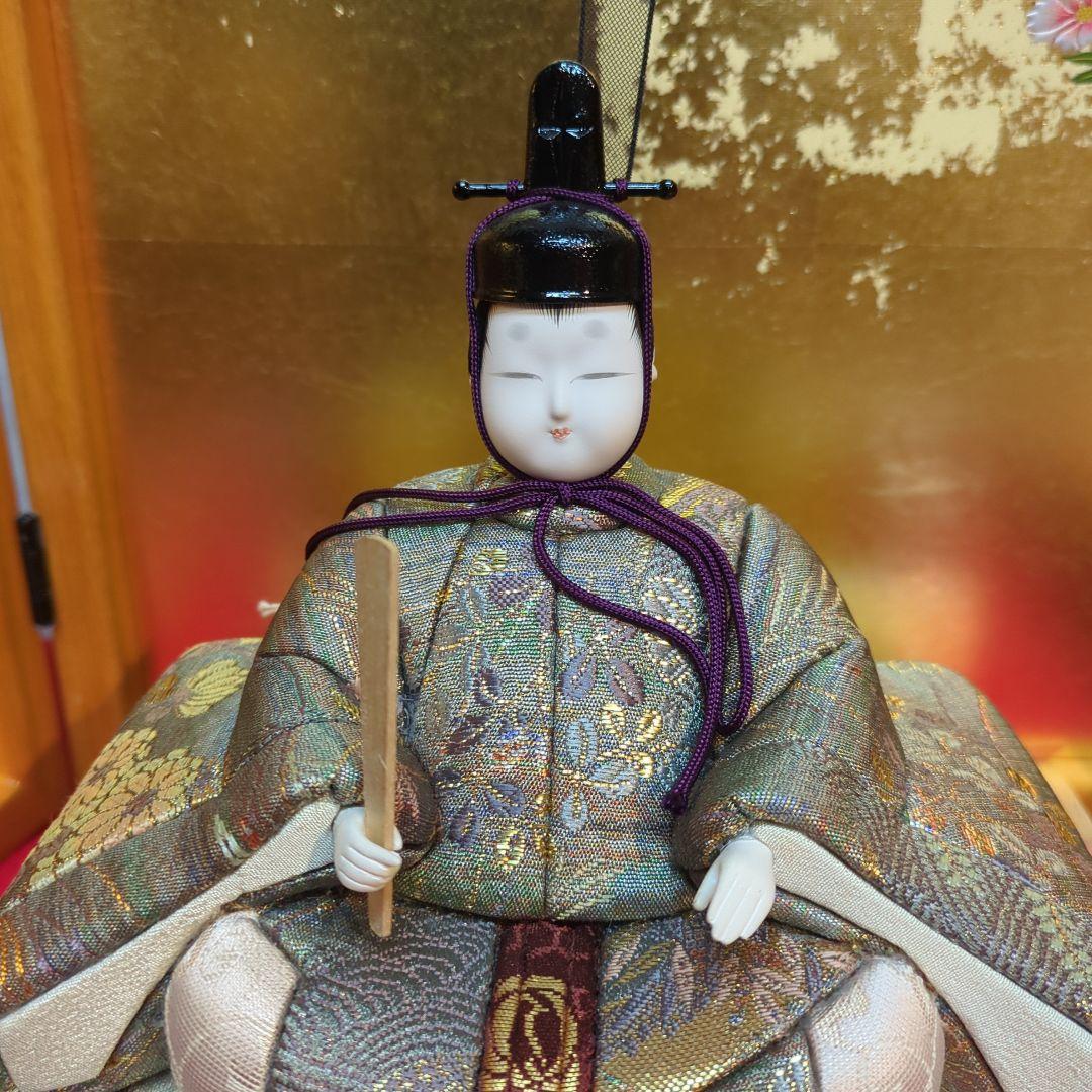 木目込　ひな人形セット親王揃