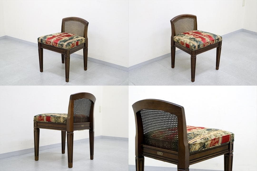 値下　マルニ maruni 地中海ロイヤル ドレッサー チェア スツール 椅子