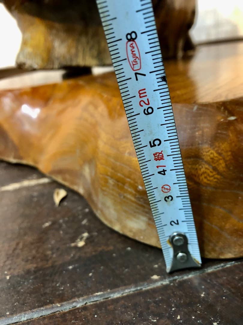 【手渡し限定】自然木のアートオブジェ　飾り　昭和レトロ　古民家　床の間