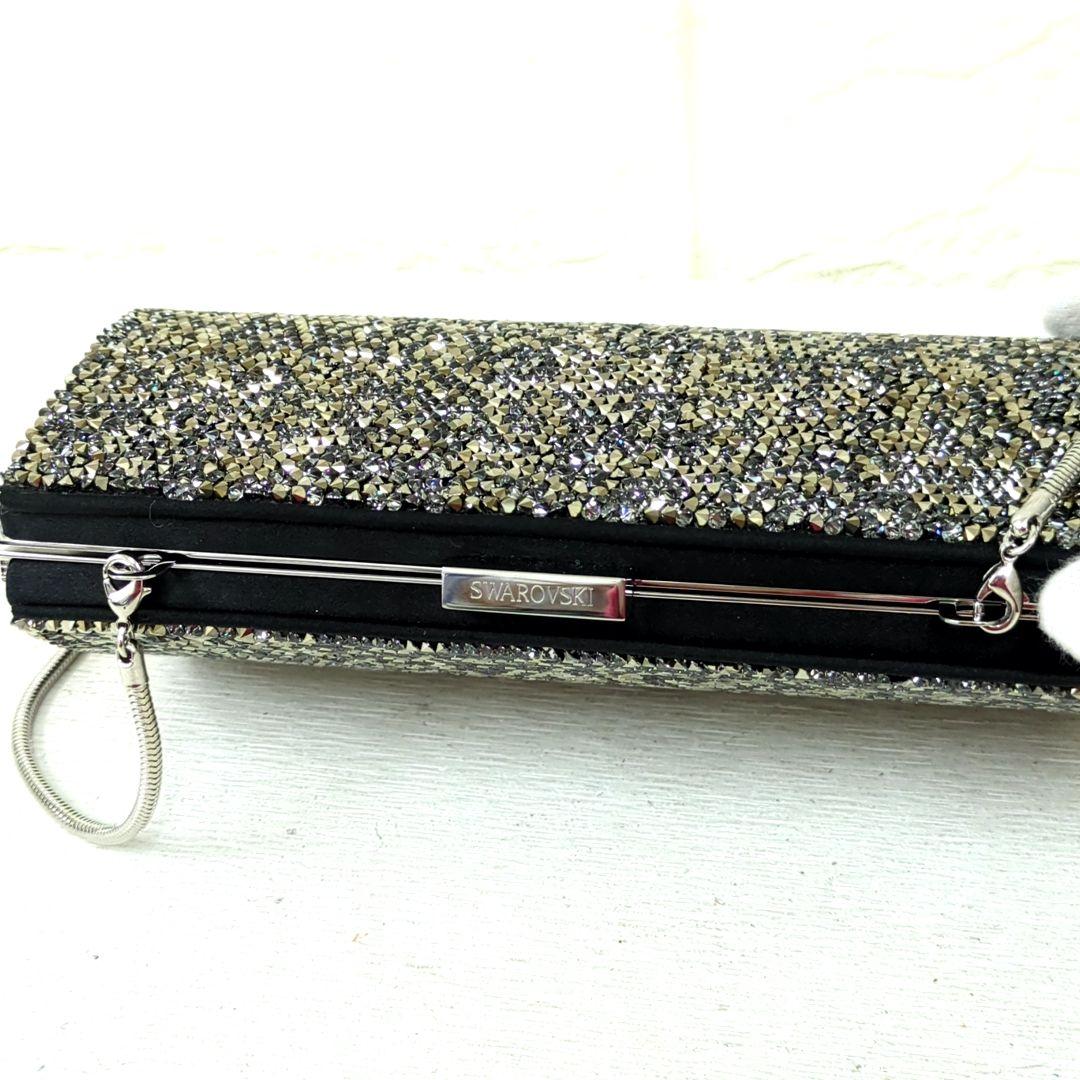 SWAROVSKI スワロフスキー ミニ パーティ バッグ ラインストーン
