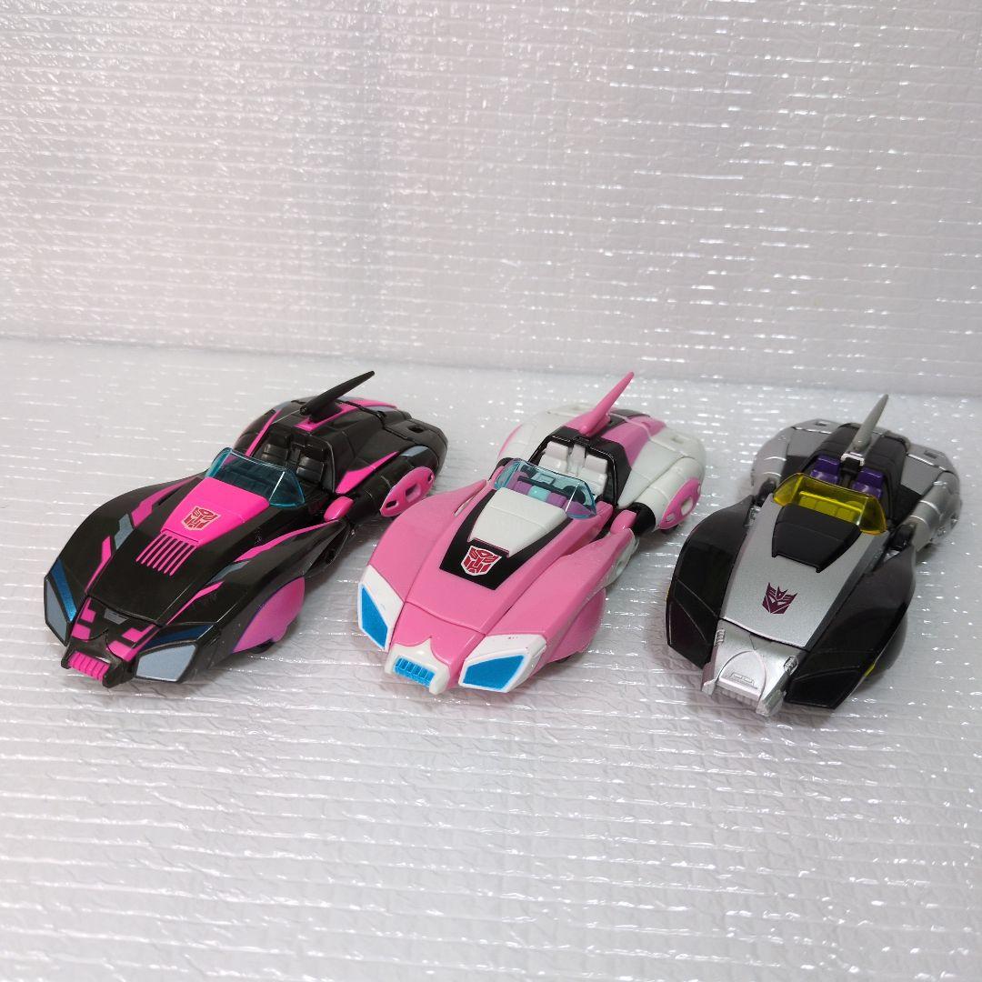 女性型トランスフォーマー3点