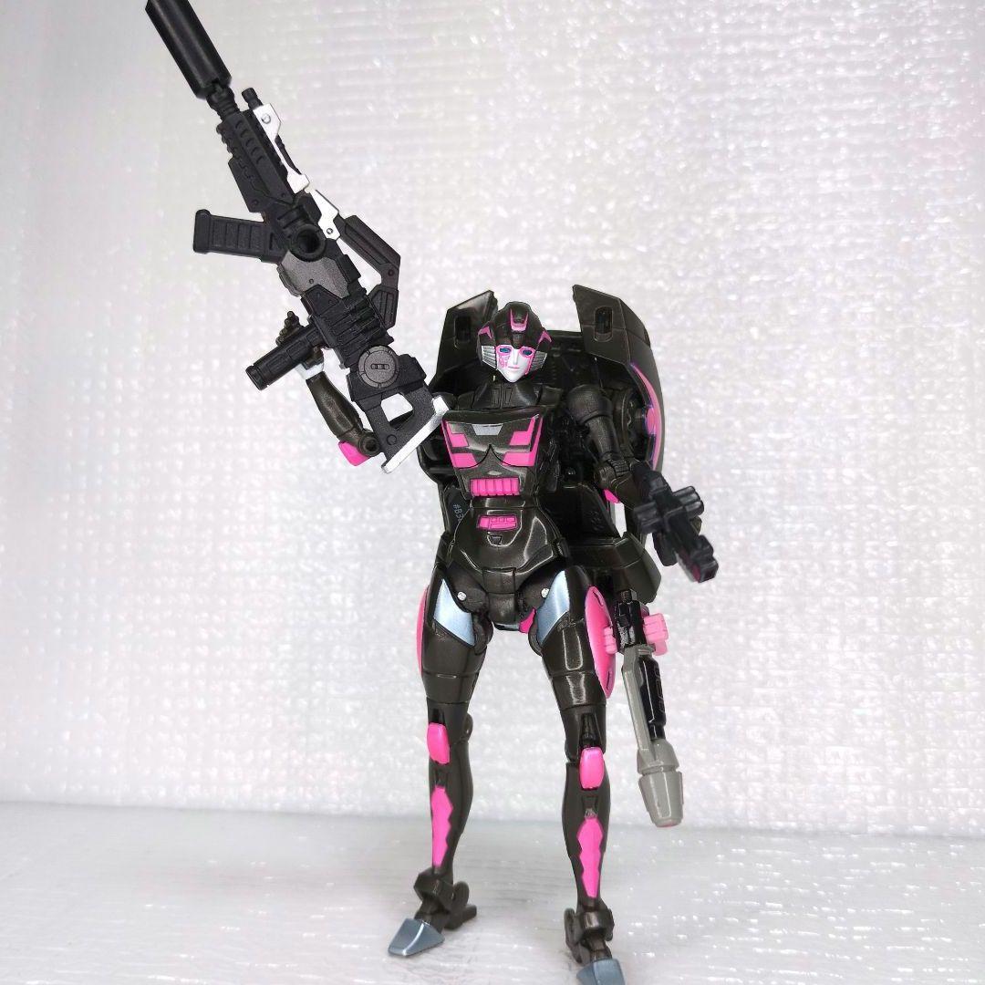 女性型トランスフォーマー3点