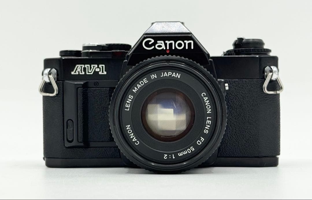【完動品】CANON AV-1 ＋ FD 50mm F2