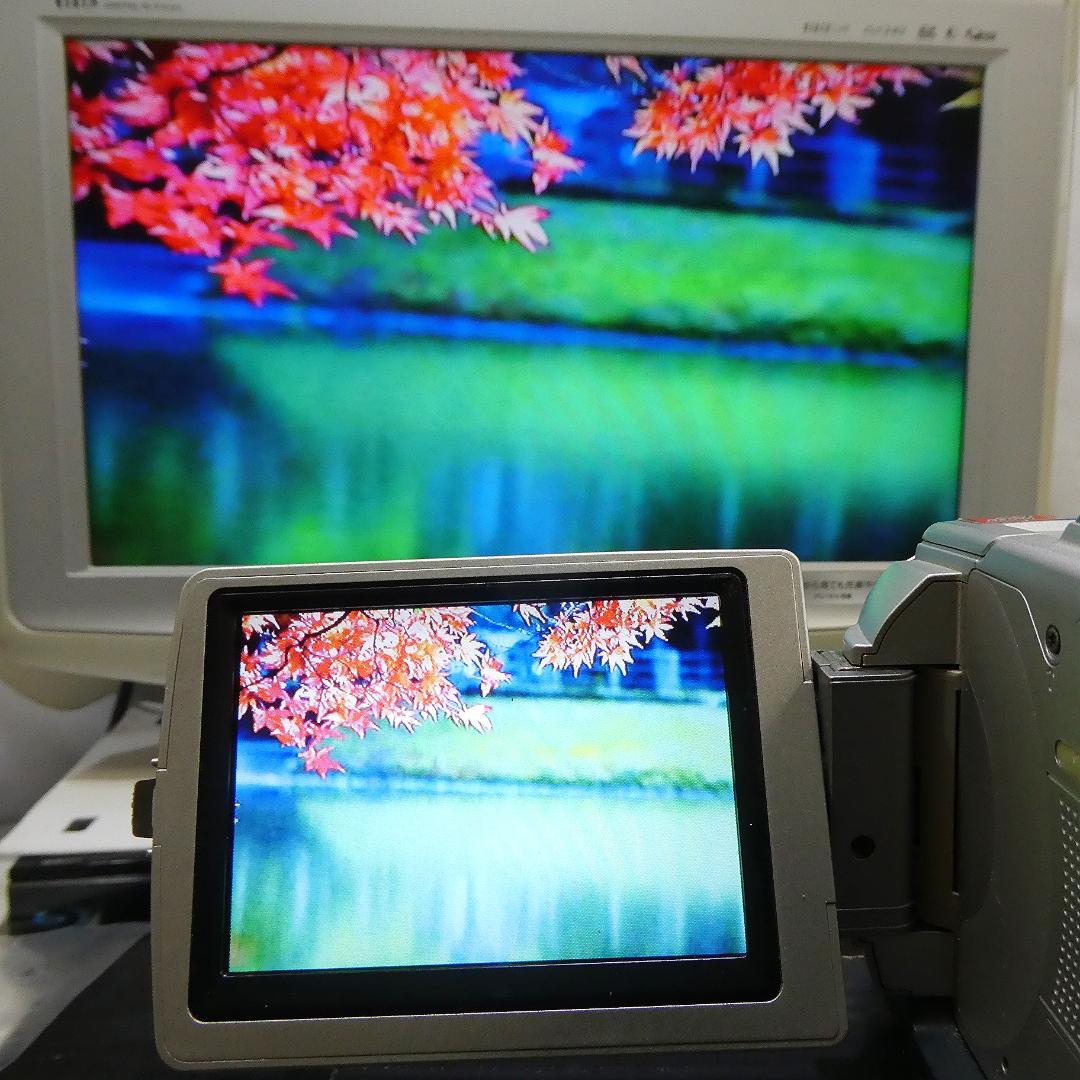 動作品ソニー DCR-TRV50 MiniDVビデオカメラ　DVDダビングに最適