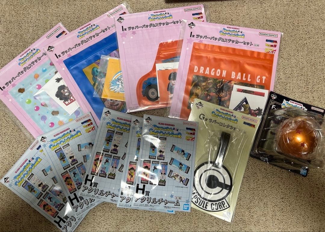 ドラゴンボール　一番くじ　A賞・C賞・ラストワン賞　おまけ11個
