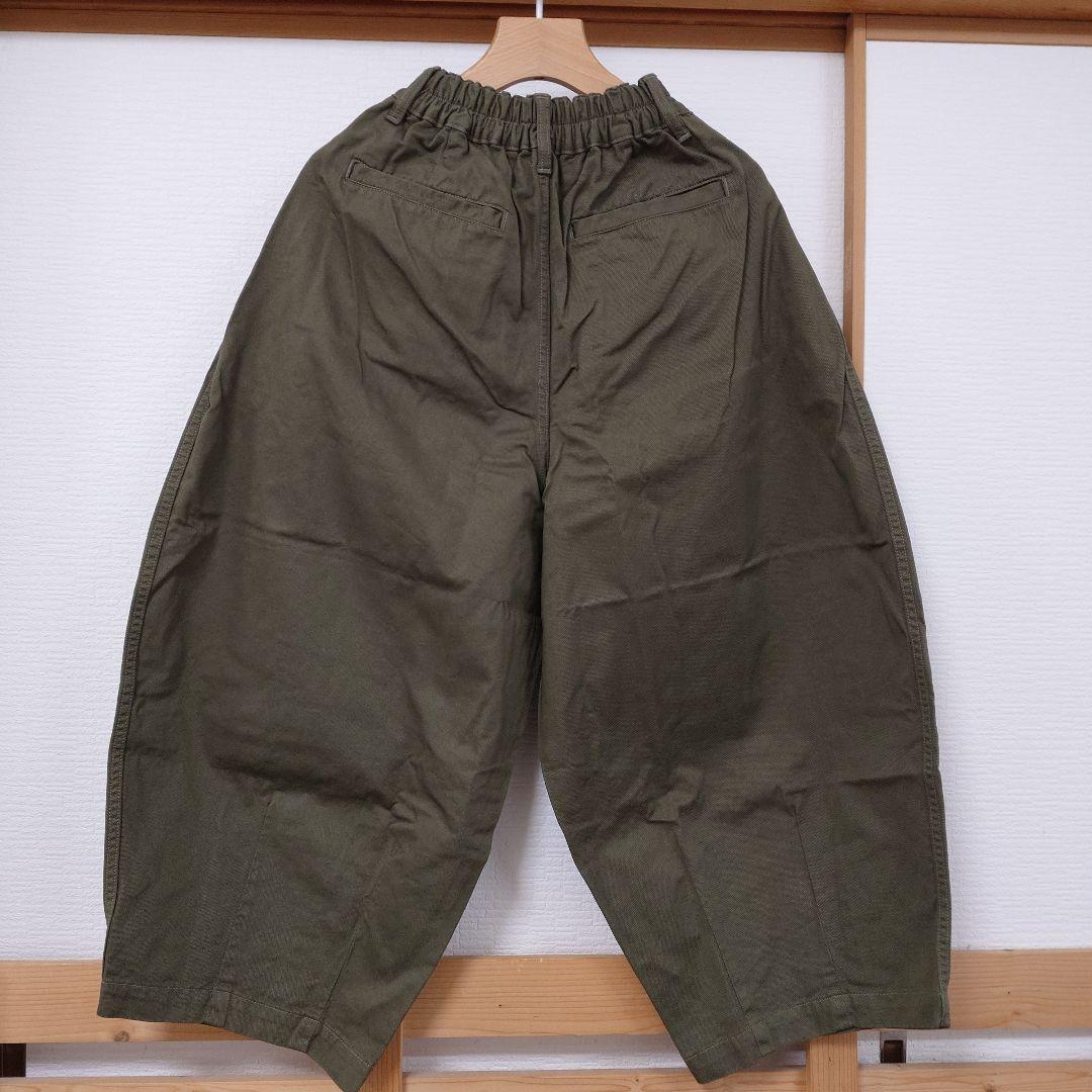 ちょろっペ　新品HARVESTY サルエルパンツ サイズ0 オリーブ