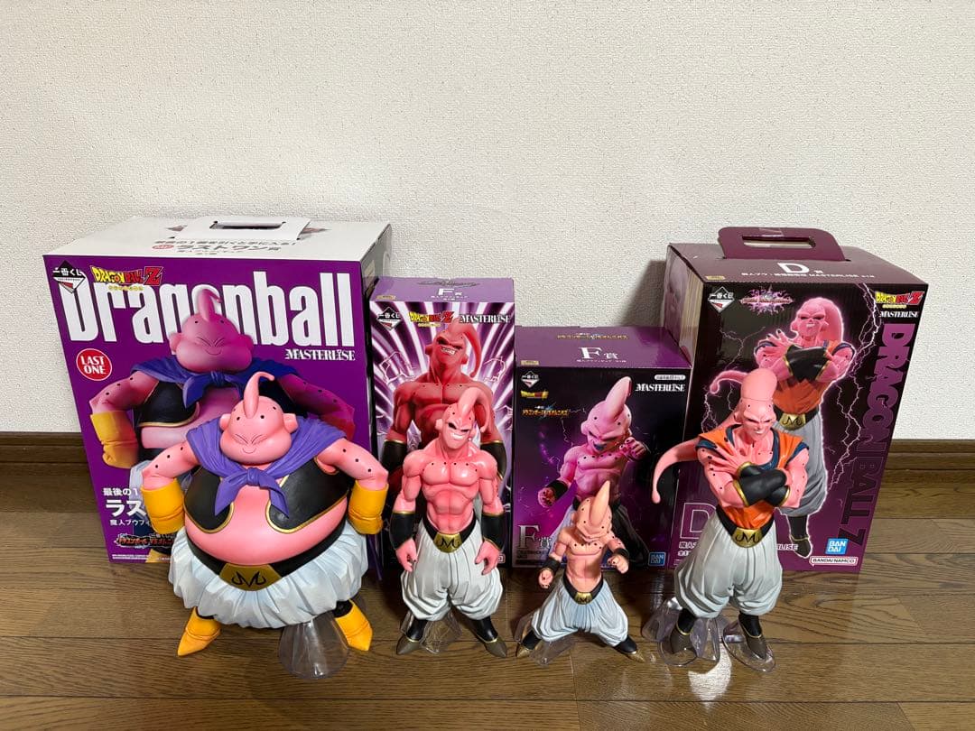 1番くじドラゴンボール 魔人ブウ フィギュア 4体セット