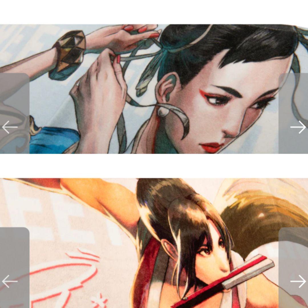 ストリートファイター サポータータオル　春麗×舞　2枚セット