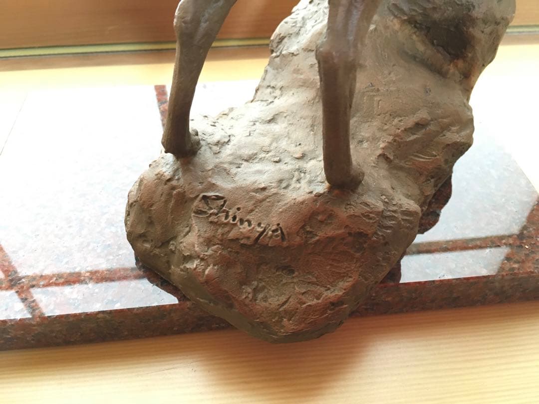 中村晋也 ブロンズ像⚫︎西郷どんのツン⚫︎箱付⚫︎置物