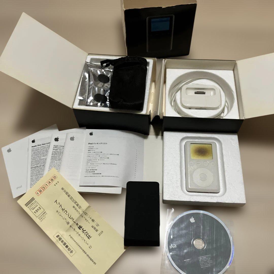 ⚫︎iPod第3世代⚫︎40GB⚫︎箱説明書付属品付き⚫︎ジャンク⚫︎