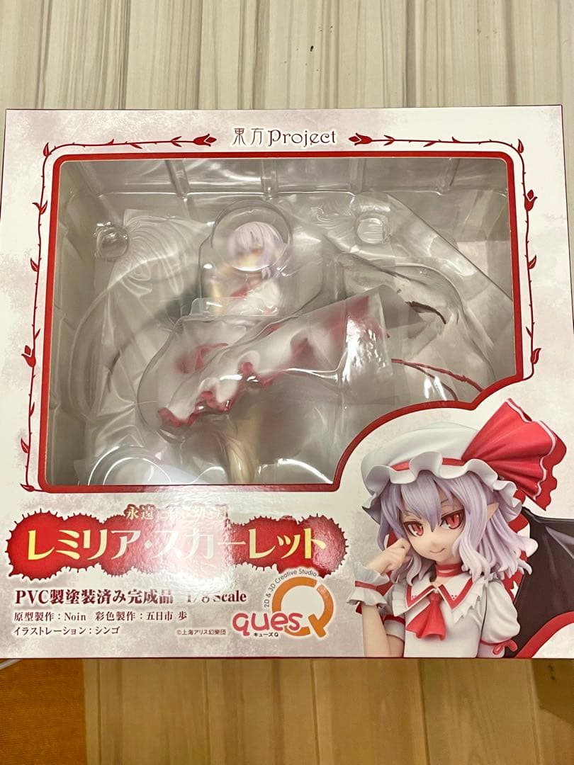 永遠に紅い幼き月 レミリア・スカーレット 東方Project 1/8 キューズQ