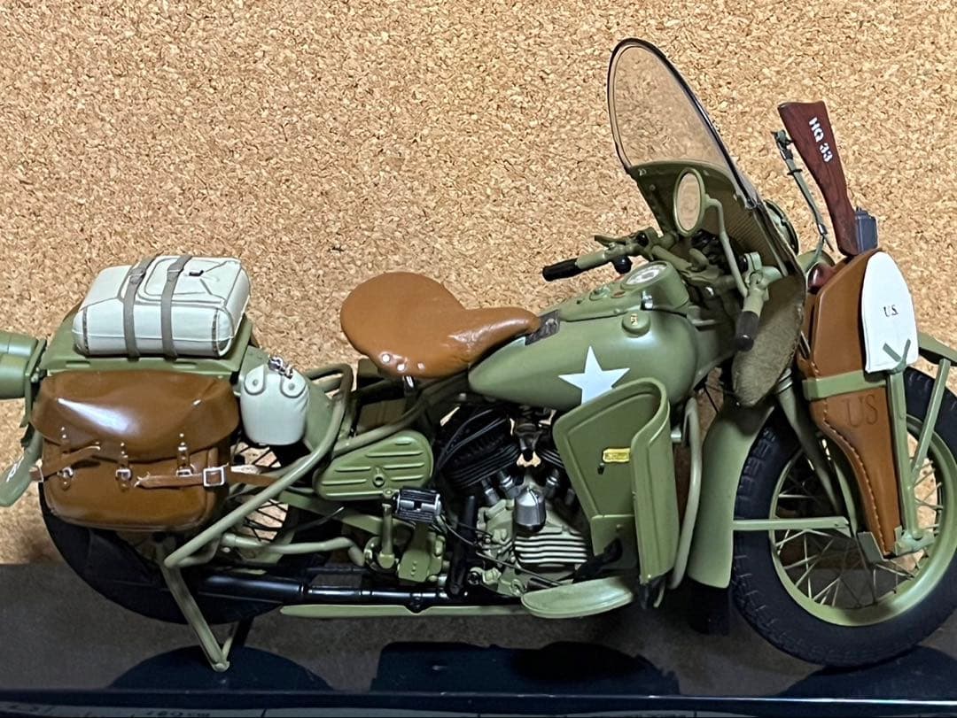 フランクリンミント社製軍用ハーレーバイクミニカー