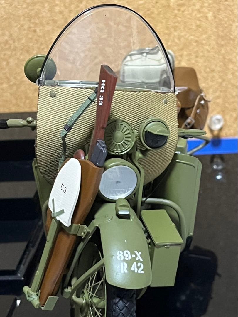 フランクリンミント社製軍用ハーレーバイクミニカー