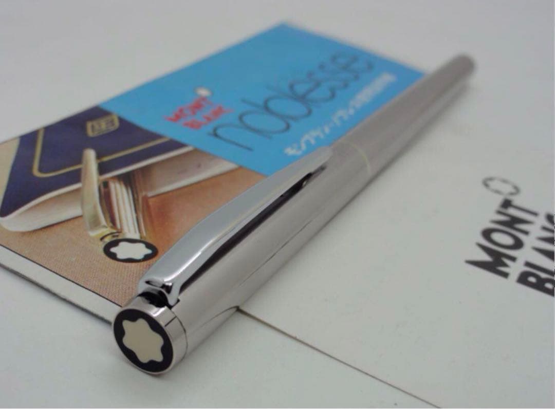 ⭐️モンブラン万年筆⭐️特注バフ仕上げ★鏡面仕上げの輝き際立つ極上ノブレスNo112