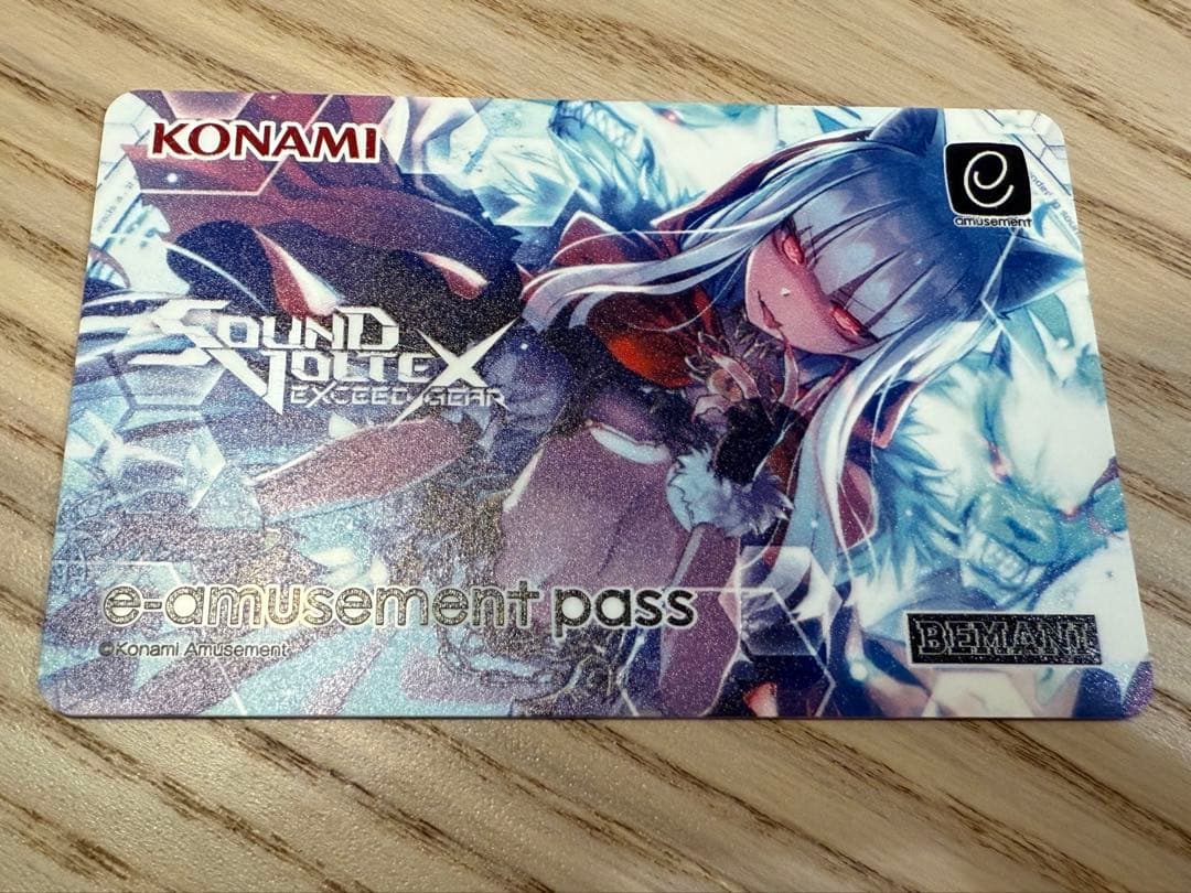 SDVX 紅刃666 e-amusement pass