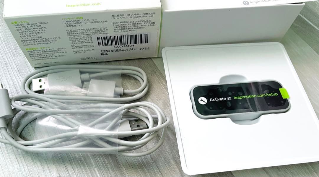 Leap Motion Controller ネックマウント付き