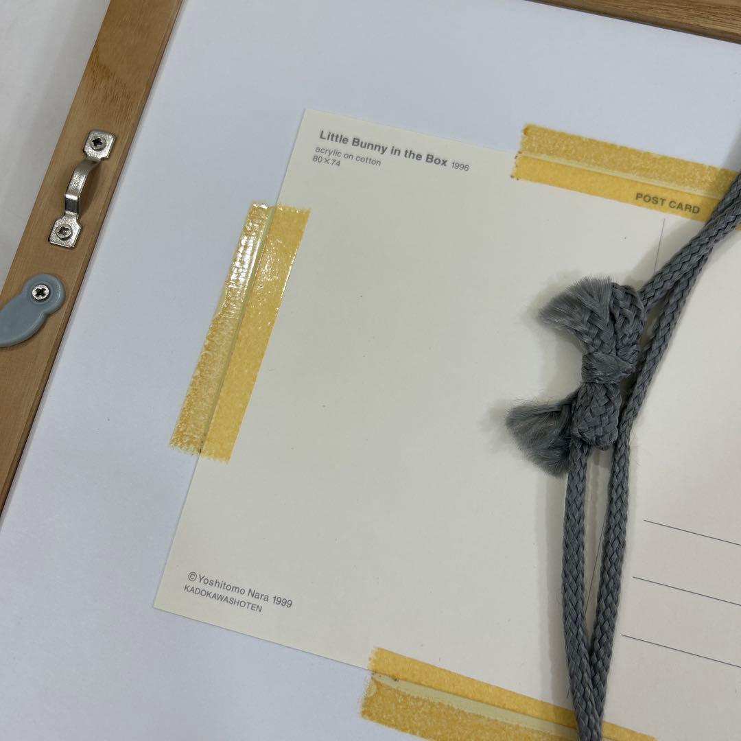 額装　奈良美智　ポスター　Little Bunny in the Box