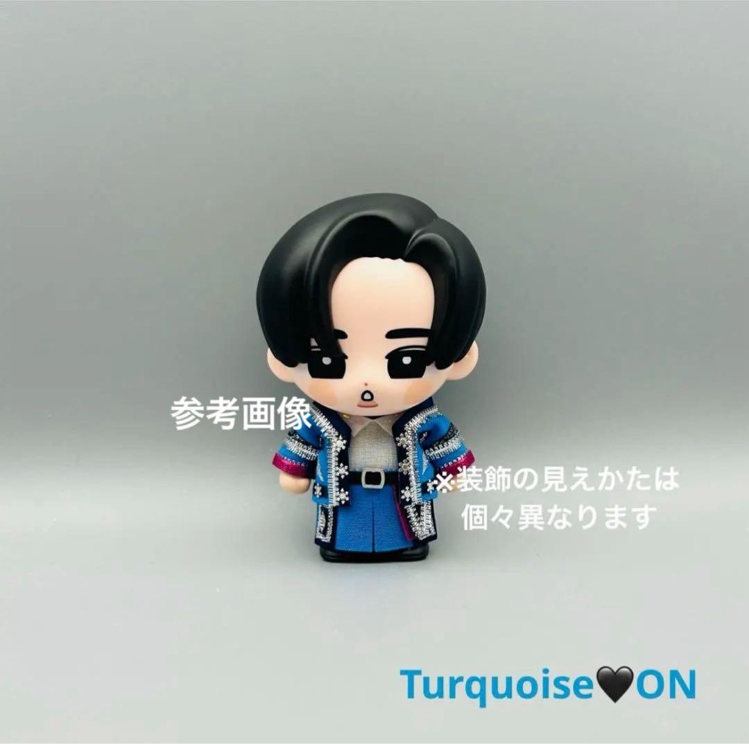 【休止中】すのチル　ソフビ衣装　ターコイズ-ON　目黒蓮