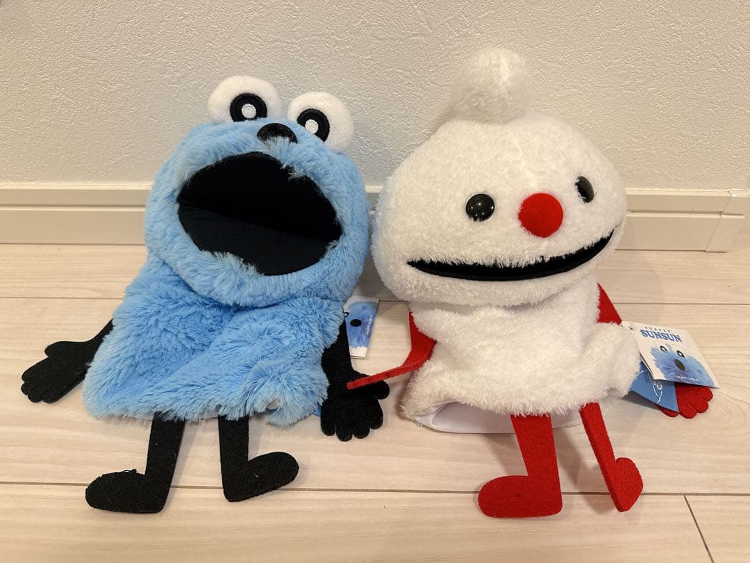 パペットスンスン　 ・スンスン ・ノンノン ハンドパペット　ぬいぐるみセット