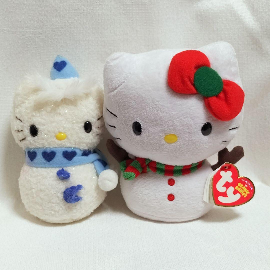 ハローキティ　ダニエル　 雪だるま　ぬいぐるみ　平成レトロ　希少　レア