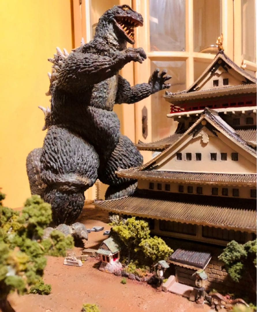 イノウエアーツ熱海城版キンゴジ！レジン完成品『キングコング対ゴジラ』キンゴジ単品