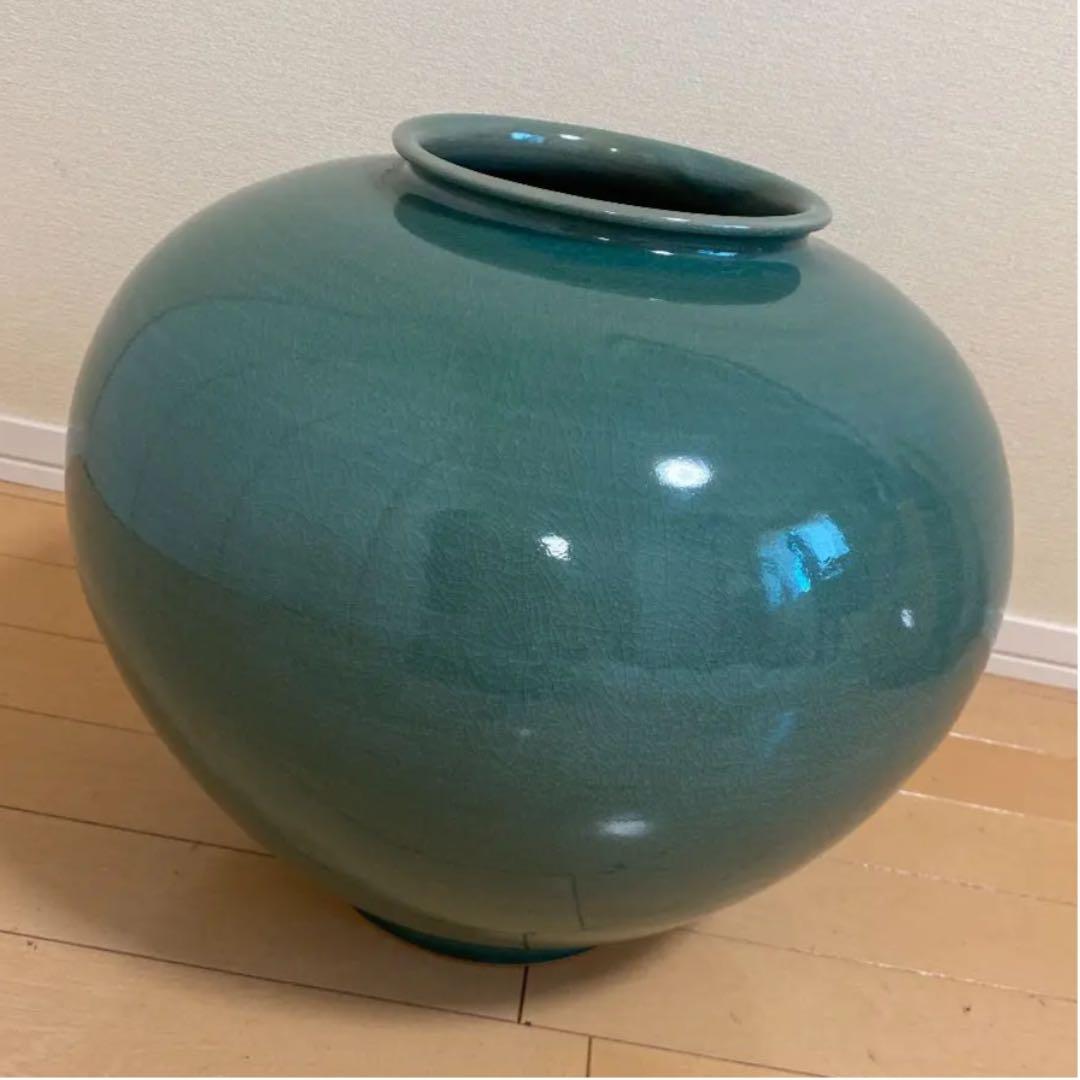 【美品】青磁の壺 (定価20万以上)