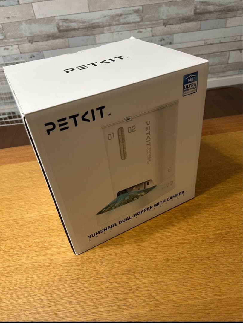 未使用品　 PETKIT ペット　カメラ付き　給餌器　（アプリ連携可能）