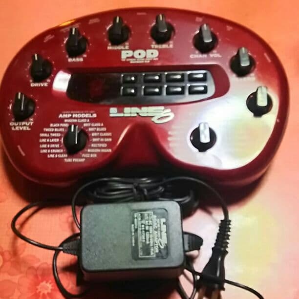 ギター POD  LINE   6