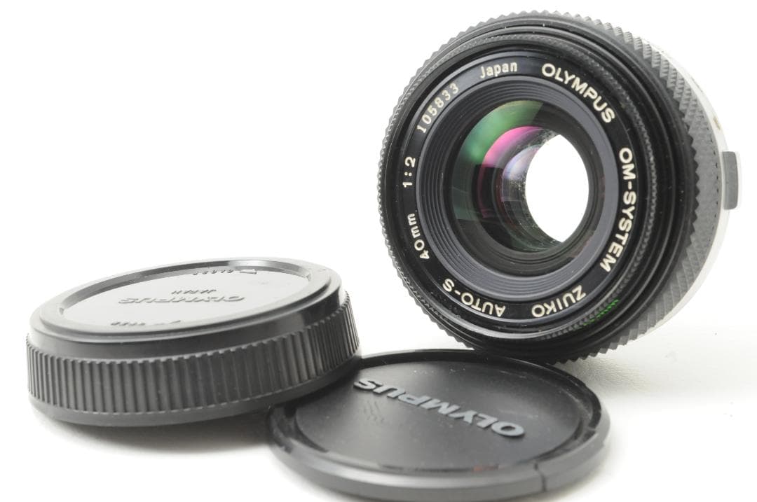レンズ(単焦点) OLYMPUS OM-SYSTEM ZUIKO AUTO-S 40mm F2