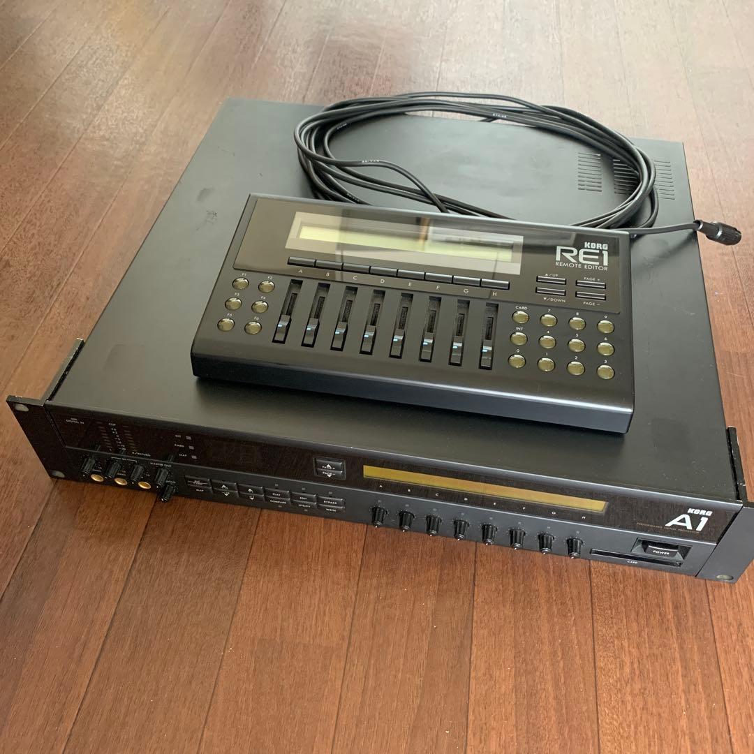 KORG A1 マルチエフェクター　RE1リモート　セット