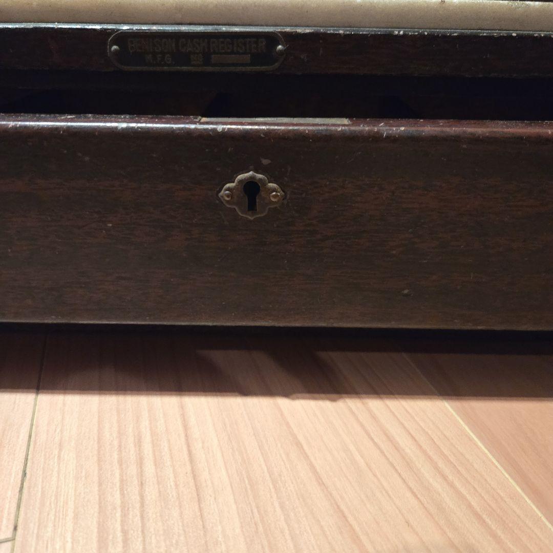 ヴィンテージ木製レジスター.キャッシャー