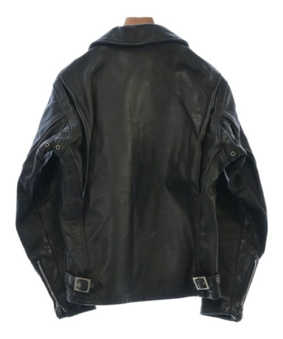 希少 Schott 米国製シングルライダース36 短丈 深水光太レザージャケット